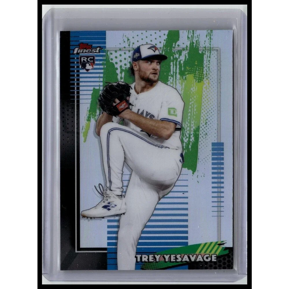 2026 Topps Finest Trey Yesavage #96 Refractor Blue Jays Common